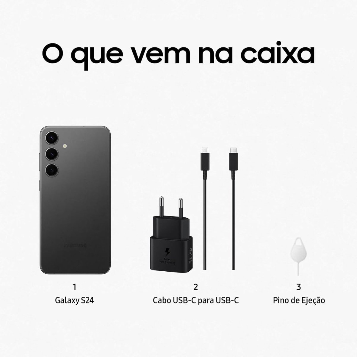 Smartphone Samsung Galaxy S24, Galaxy AI, Selfie de 12MP, Tela de 6.2″ 1-120Hz, 128GB, 8GB RAM – Preto - Image 9