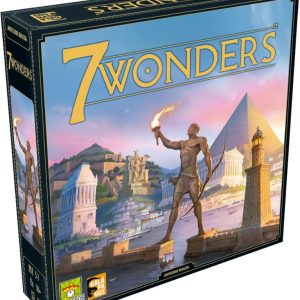 Galápagos, 7 Wonders 2ª Edição, Jogo de Tabuleiro de para Amigos, 3 a 7 jogadores, 30 minutos por partida