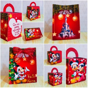 Arquivo de Corte Mickey Natal Studio e Pdf