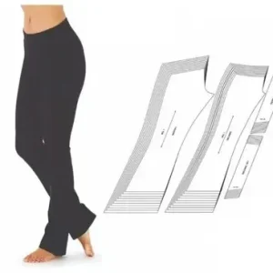 Molde Calça Bailarina Adulto