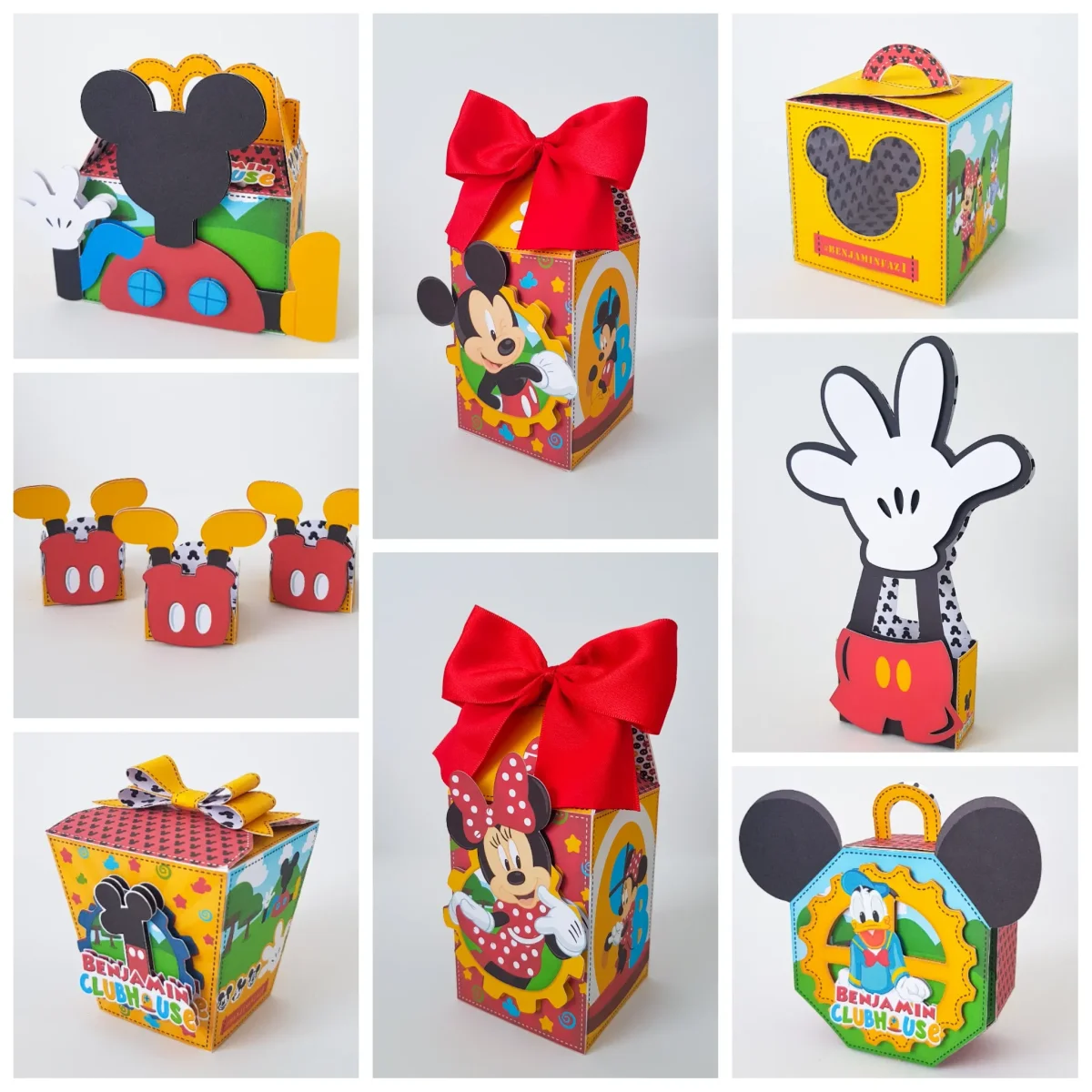 Centro de Mesa Mickey Studio, Png e Pdf