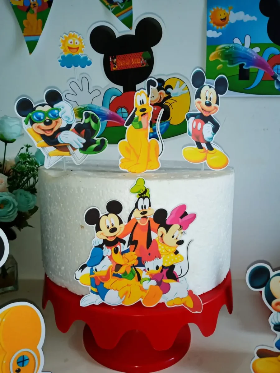 Centro de Mesa do Mickey Studio e Pdf - Image 5