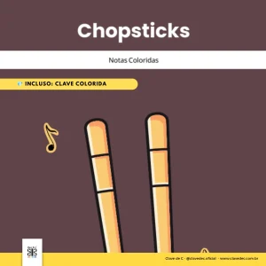 Partitura Colorida – Chopsticks, Euphemia Allen