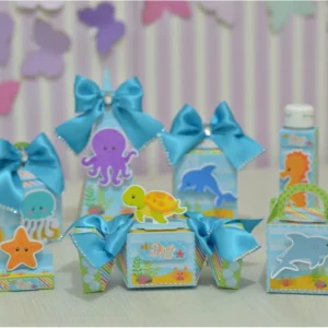 Decoração Festa Fundo do Mar Studio