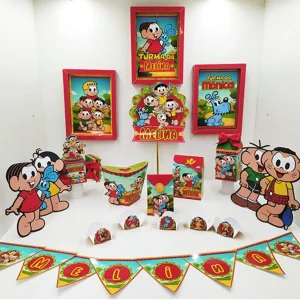 Decoração Turma da Mônica Studio e Pdf