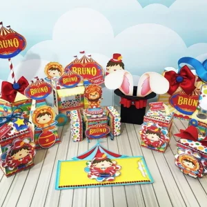 Decoracao de Aniversario de Circo Studio