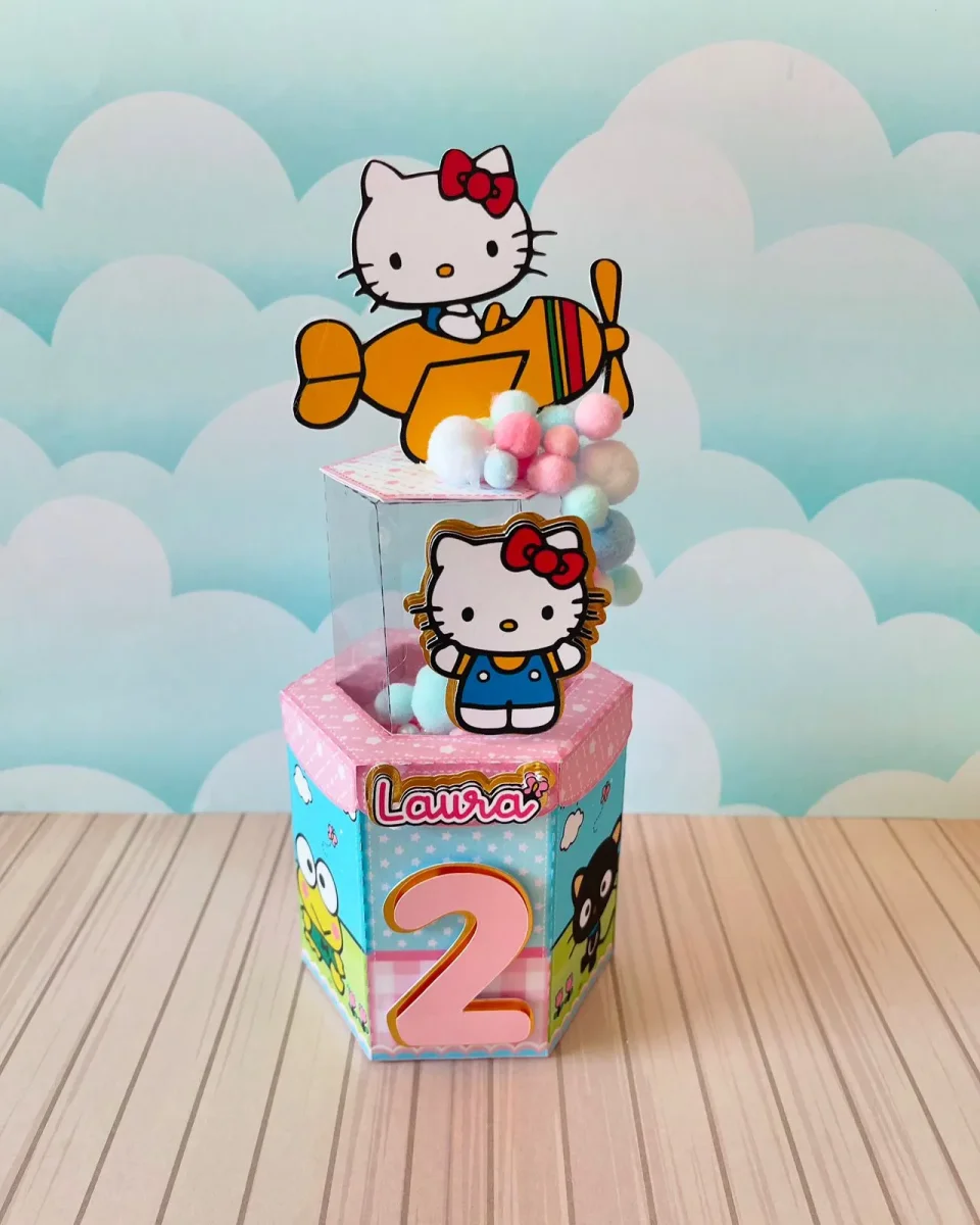 Festa Decoracao Hello Kitty Studio, Png e Pdf - Image 5