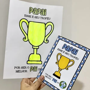 Kit Dia dos Pais Tema Troféu