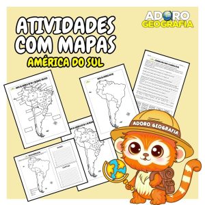 Atividades com Mapas: América do Sul