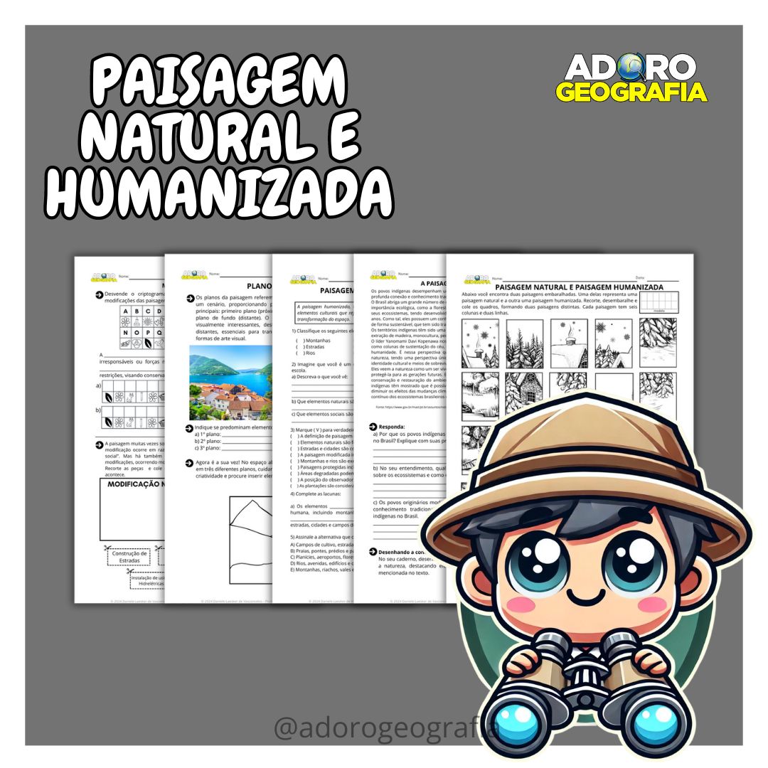 Paisagem Natural e Humanizada