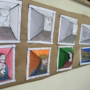 Moldes em 3D com obras de Leonardo da Vinci