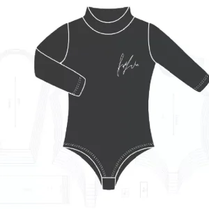 Molde Collant Feminino Gola Alta