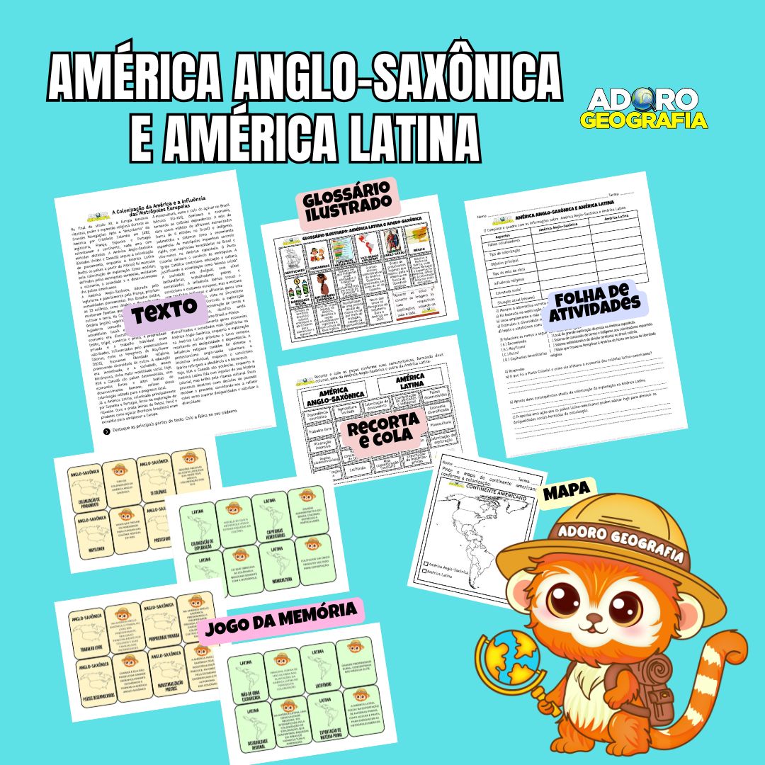 América Anglo-Saxônica e América Latina