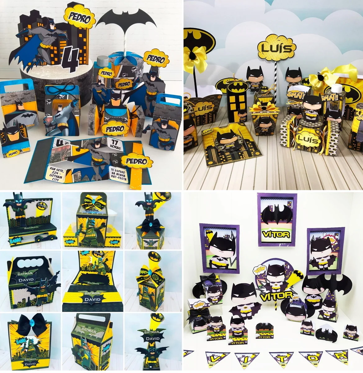Pack 4 Arquivos de Corte Combo Batman - Image 2