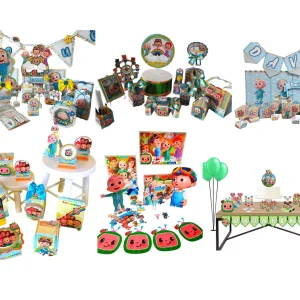 Pack 6 Kit Arquivo de Corte Cocomelon