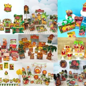 Pack 9 Kit Digital Arquivo de Corte Rei Leão