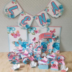 Painel Borboletas Studio, Png e Pdf