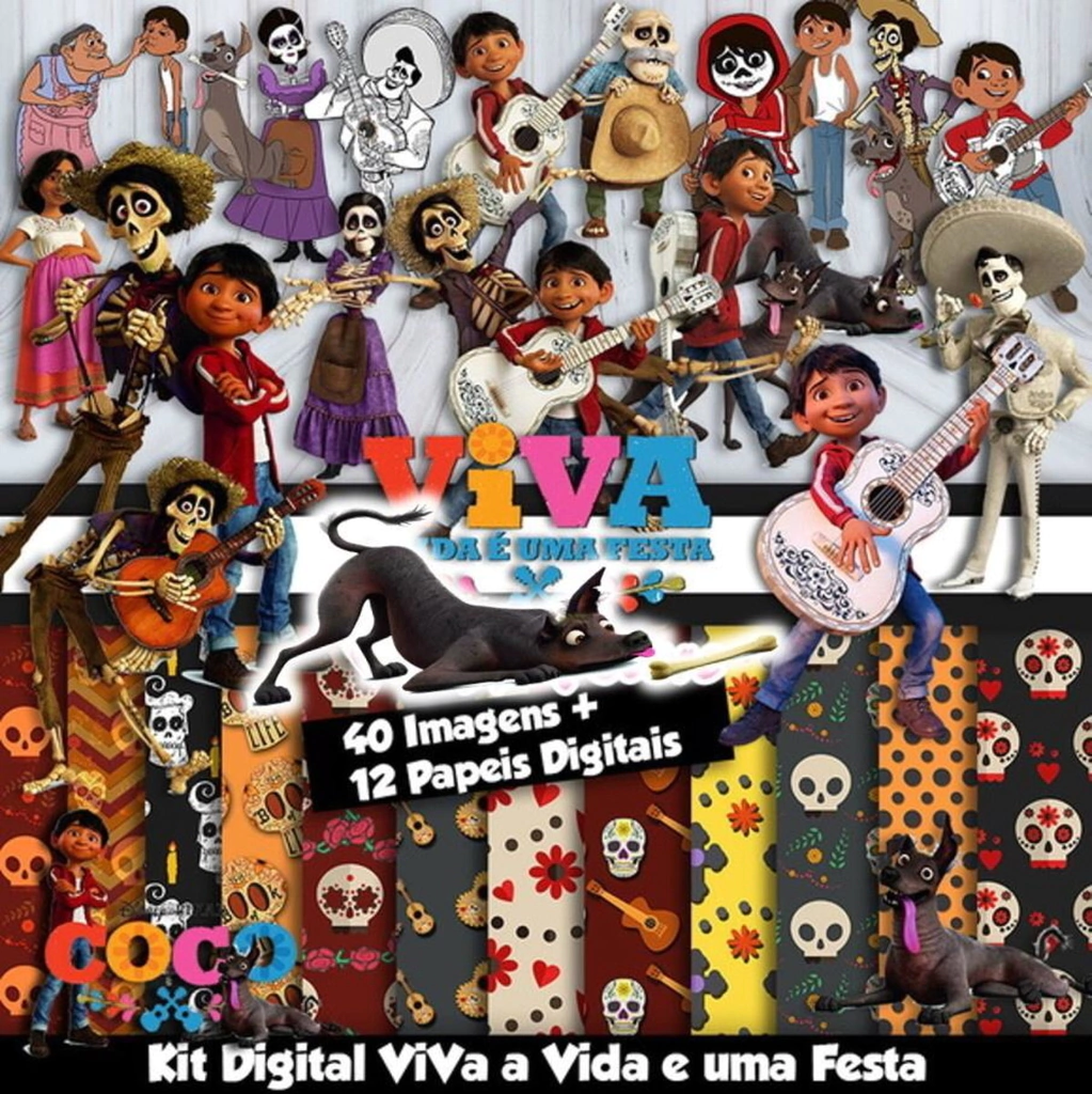 Scrapbook e Cliparts Viva a Vida - Image 2