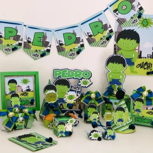 Tema Festinha do Hulk Studio e Pdf