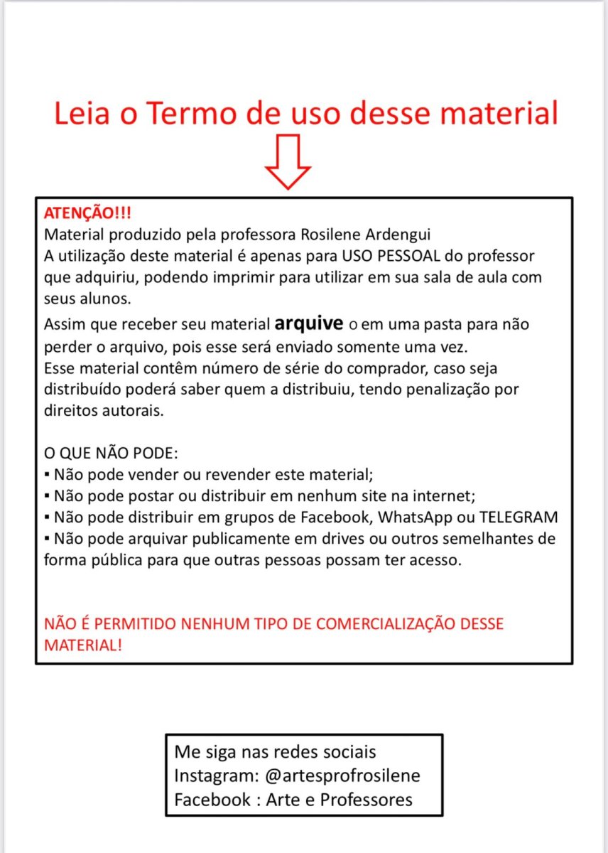 Apostila de Arte 9º Ano Fundamental 2 volume 1 - Image 3