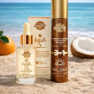Kit Bronze Dourado - Booster Gotas Mágicas + Solar Shine Iluminador