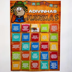 Painel Interativo de Adivinhas Juninas