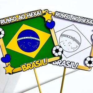 Atividade Interativa de Palitos Copa do Mundo