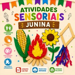 Atividades Sensoriais de Festa Junina