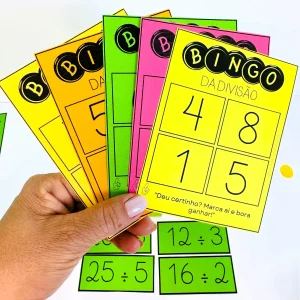 Bingo da Divisão com 44 Cartelas