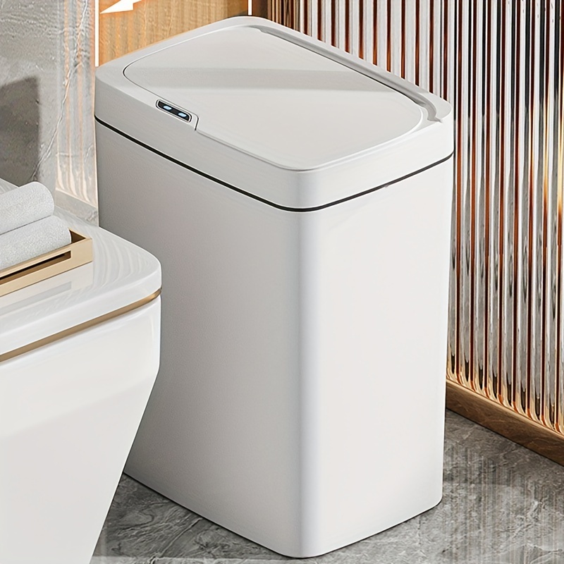 Lixeira com Sensor Automático Inteligente Abre Fácil em Toque Cesto Lixo Casa Quarto Banheiro Cozinha Escritório 16 Litros - Image 6