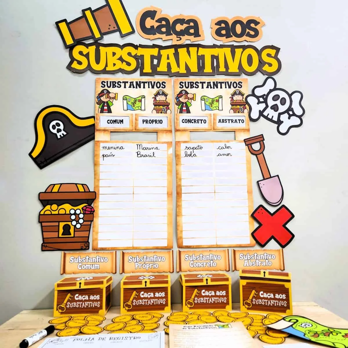 Jogo Caça aos Substantivos com Nove Categorias - Image 2