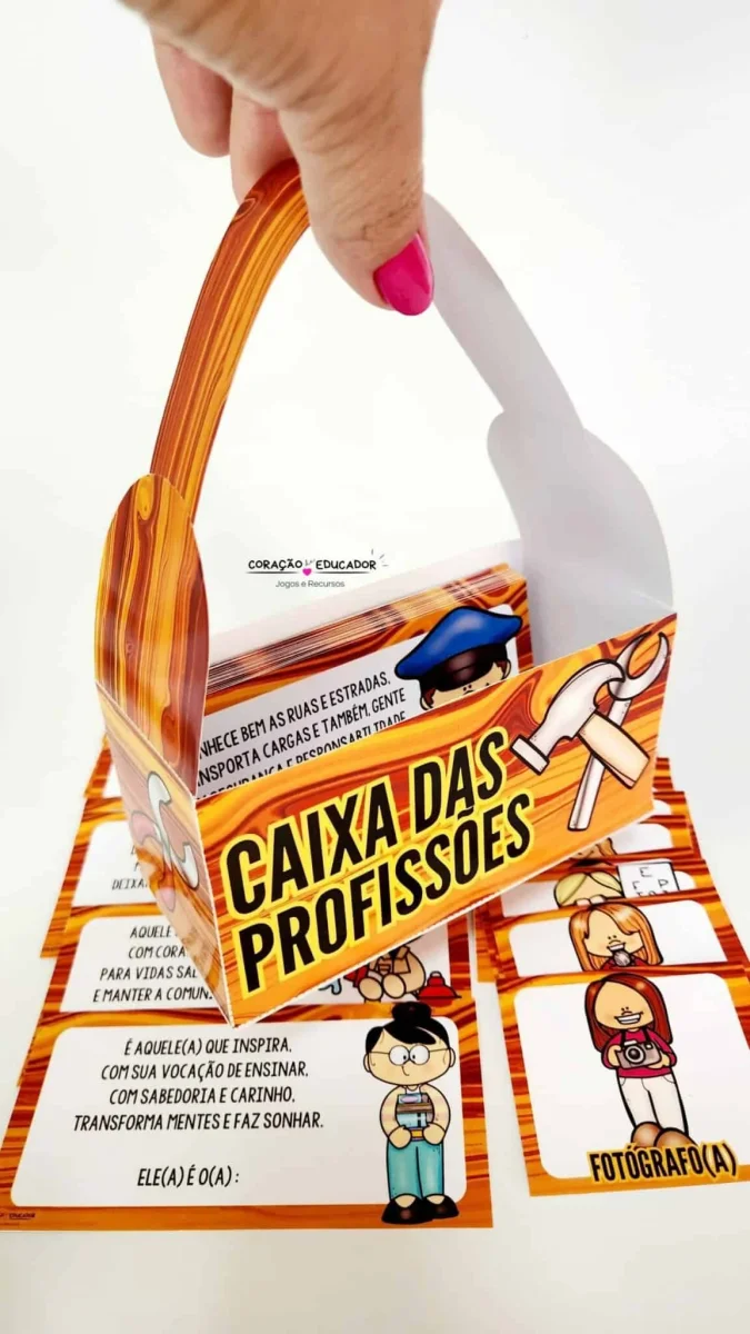 Caixa das Profissões com 92 Cartões - Image 4