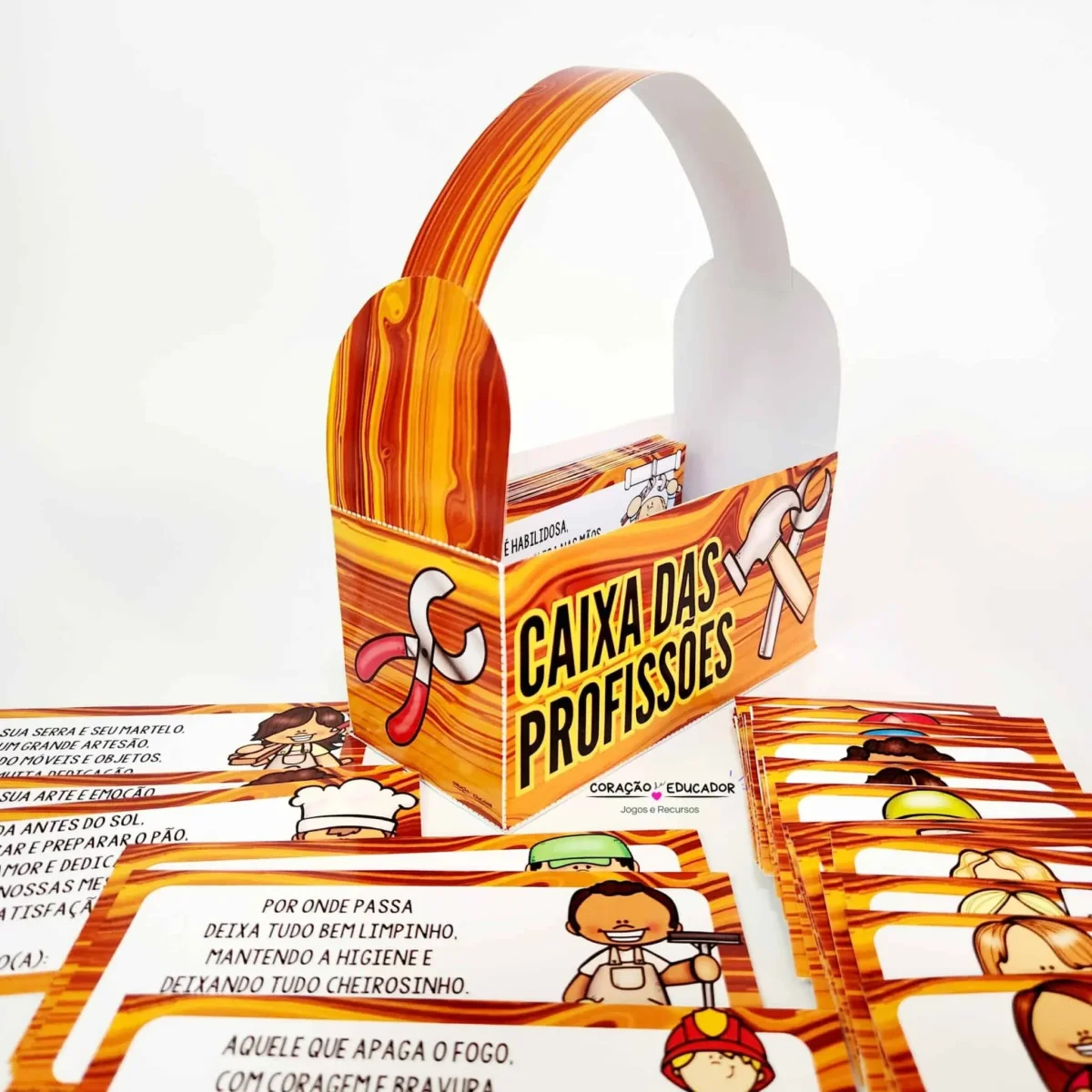 Caixa das Profissões com 92 Cartões - Image 7