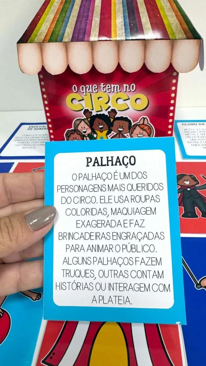 Caixa O Que Tem no Circo com Desenhos - Image 6