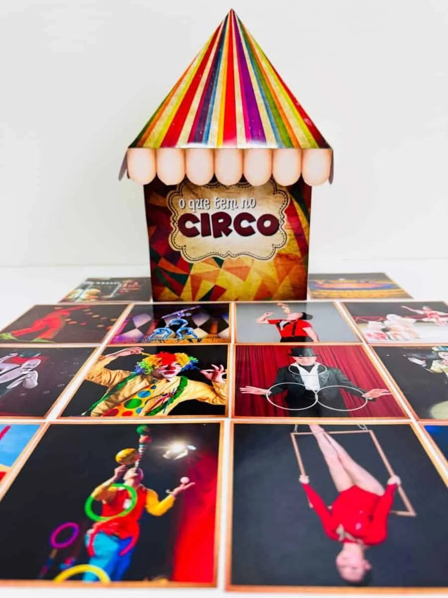 Caixa O Que Tem no Circo com Imagens - Image 4