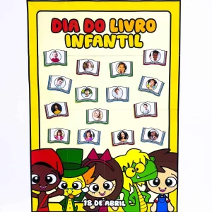Cartaz Colaborativo Dia do Livro Infantil