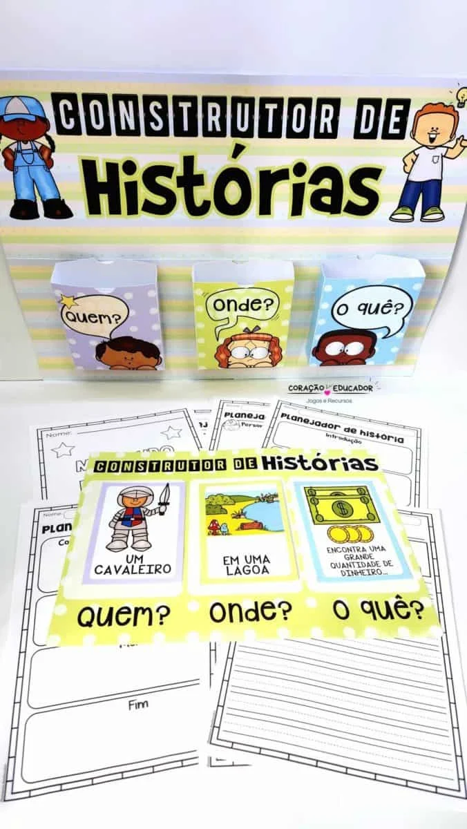 Jogo Construtor de Histórias com 96 Cartas - Image 3