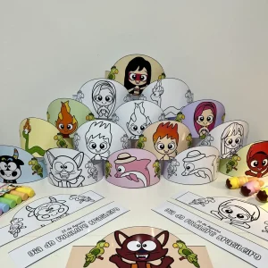 Coroas de Personagens do Folclore Brasileiro