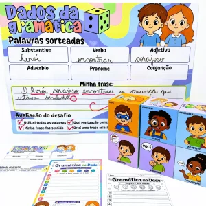 Jogo Dados da Gramática