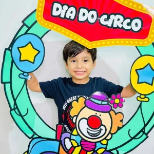 Decoração de Bambolê Dia do Circo