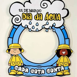 Decoração para Bambolê Dia da Água
