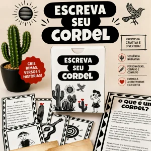 Kit Escreva Seu Cordel