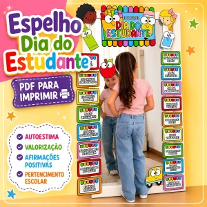 Espelho Motivacional Dia do Estudante