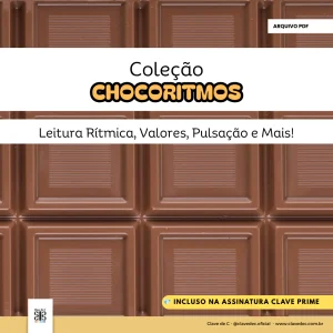 Arquivo PDF | Coleção ChocoRitmos – Kit Completo de Leitura Rítmica (4 Volumes)