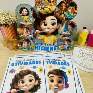 Atividades Hábitos de Higiene com História