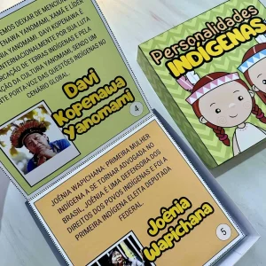 História na Caixa Personalidades Indígenas