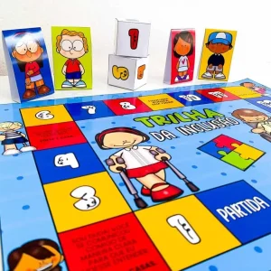 Jogo Trilha da Inclusão para Crianças