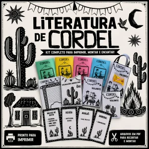 Kit Literatura de Cordel para Produção Textual
