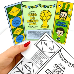 Lapbook Interativo Copa do Mundo 2026