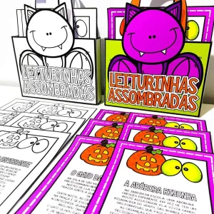 Cartões de Leitura Leiturinhas Assombradas